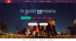 Desktop Screenshot of hihostels.ca